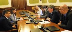 20. април 2018. Председник Одбора за спољне послове у разговору са  амбасадором Кубе у Србији  